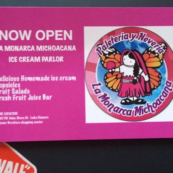 La Monarca Michoacana - The cute flyer - Ice Cream & Frozen Yogurt Near Me - Lake Elsinore, California