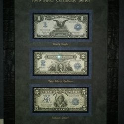 Flahertys Framing & Fine Art - Recent framing of some old United States currency