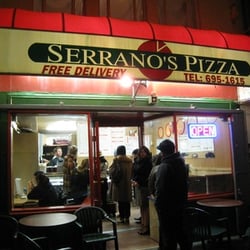 user provided Serrano's Pizza photo