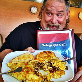 Telegraph Grill - The Beast Omelette 5 Eggs all the Meats two Cheese's Omg so Wonderful just my size - New American Near Me - Dearborn Heights, Michigan