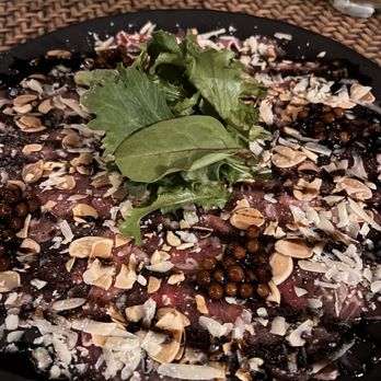 De Cortez - Beef carpaccio - Latin American Near Me - Cabos San Lucas, BCS