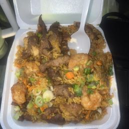 Combination fried rice! Combination fried rice!