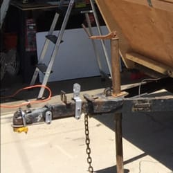 Johnson Welding Services - Recent trailer mobile repair. Discussed what the owner wanted and came up with a solution that provided that. Look for the finished picture.