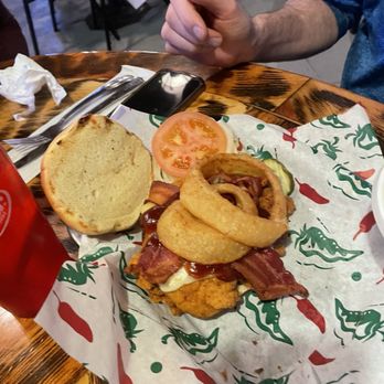 Tiny's Saloon & Steakhouse - western chicken sandwich - Dive Bars Near Me - Tucson, Arizona