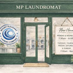 MP Laundromat - Please look for the green building between Hamlin Road and Highway 41! We hope to transform to look like this soon! #goals! #laundromat