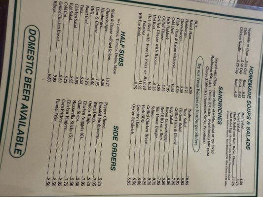 Menu photo 1 Masser Toll House Inn Frederick, MD Menu photo 1 Masser Toll House Inn Frederick, MD