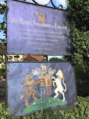 The Royal Standard of England by null