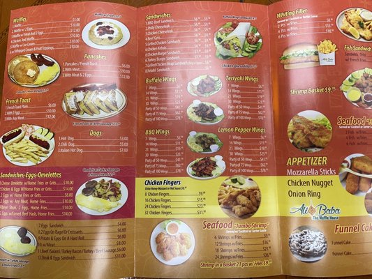 Menu photo 1 Ali Baba The Waffle House Plainfield, NJ Menu photo 1 Ali Baba The Waffle House Plainfield, NJ