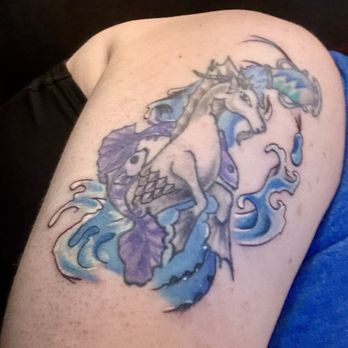 Freedom Tattoo - Me and son and daughters signs. All water based. - Tattoo Near Me - Chattanooga, Tennessee