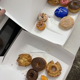 Fresh donuts
