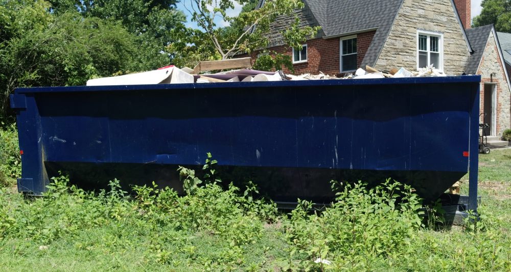 JUNKADUMP DUMPSTERS Updated June 2024 222 Oak Ave, Toms River, New Jersey Dumpster