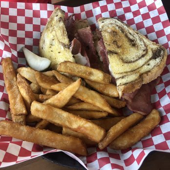 Zax Restaurant - Reuben sammy with fries - Pizza Near Me - Moab, Utah Zax Restaurant - Reuben sammy with fries - Pizza Near Me - Moab, Utah