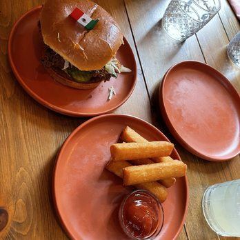 Casita - Chicken sammy w yuca fries - Mexican Near Me - North Adams, Massachusetts