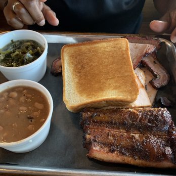 Van's Pig Stand - 2 meat combo brisket & ribs - Barbeque Near Me - Norman, Oklahoma Van's Pig Stand - 2 meat combo brisket & ribs - Barbeque Near Me - Norman, Oklahoma