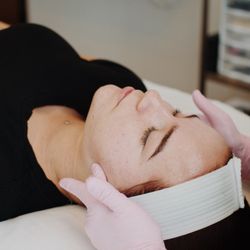 Arch Salon & Spa - Facial massage provided by one of our esthiticians!