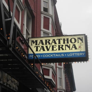 Marathon Taverna - No Greek fonts, but maybe Greek enough colors. It looks like it could be the Tenderloin in SF, but it's on the West Side on Burnside. - Sports Bars Near Me - Portland, Oregon Marathon Taverna - No Greek fonts, but maybe Greek enough colors. It looks like it could be the Tenderloin in SF, but it's on the West Side on Burnside. - Sports Bars Near Me - Portland, Oregon