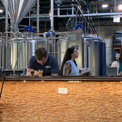 Pooles Island Brewing Company - Behind the bar