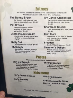 Menu photo 5 Fitzie's Marina & Pub Leonardtown, MD Menu photo 5 Fitzie's Marina & Pub Leonardtown, MD