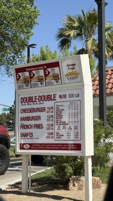 Menu photo 1 In-N-Out Burger La Verne, CA Menu photo 1 In-N-Out Burger La Verne, CA