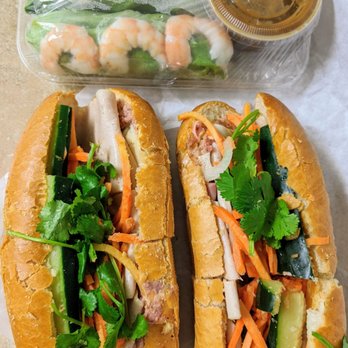 Ty Sandwich - Note spring rolls pre-packaged and onions are included in sandwiches. - Sandwiches Near Me - San Francisco, California Ty Sandwich - Note spring rolls pre-packaged and onions are included in sandwiches. - Sandwiches Near Me - San Francisco, California