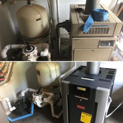 Beltway Pools - Need a new heater ? Not the problem !
