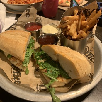 The Office Tavern Grill - Chicken Sandwich (grilled not crispy) - Bars Near Me - Morristown, New Jersey