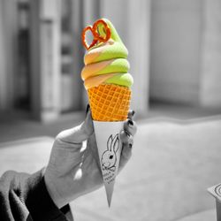 Rabbit Rabbit Cream - Iron Buddah & Matcha Soft Serve| ig: whaEVAeats
