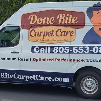 Done Rite Carpet Care - Done Rite Carpet Care Carpet Cleaning Van - Carpet Cleaning Near Me - Thousand Oaks, California Done Rite Carpet Care - Done Rite Carpet Care Carpet Cleaning Van - Carpet Cleaning Near Me - Thousand Oaks, California