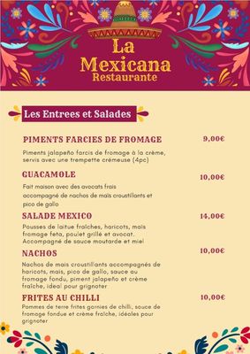 Menu photo 1 La mexicana Lourdes, 65 Menu photo 1 La mexicana Lourdes, 65