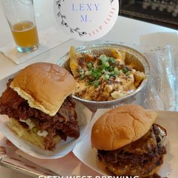 Jalapeno Popper Fried Chicken Sandwich
