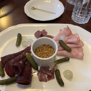 WALLISER STUBE - Charcuterie board - Fondue Near Me - Lake Louise, Alberta WALLISER STUBE - Charcuterie board - Fondue Near Me - Lake Louise, Alberta