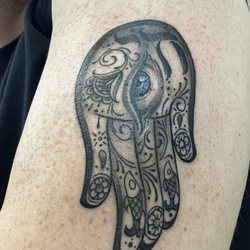 Ink2Lu'uM - Daniel created this from a number of inspirational elemental images I provided. He created a completely unique piece and I am ecstatic!