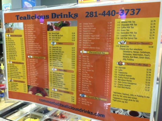 Menu photo 8 Tea Bubblers Houston, TX