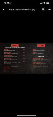 Menu photo 6 Krave Atlanta, GA