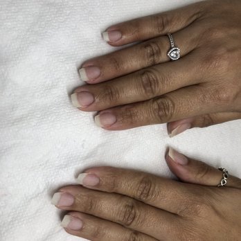 Polished Up - This is end of November after a cut down. - Nail Salons Near Me - Miami, Florida