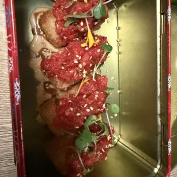 Happy Fish Sushi - Spicy Tuna Crispy Rice - Sushi Bars Near Me - Pembroke Pines, Florida