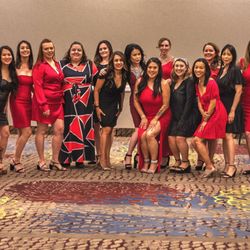 Lynda Nguyen - Picture from the red dress goddess dinner.