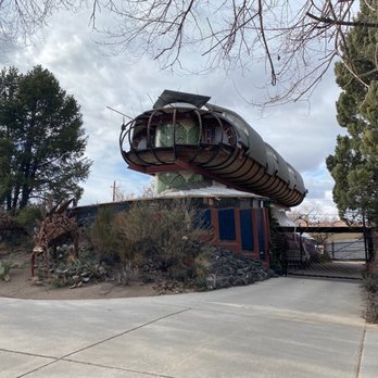 Spaceship UFO House - Spaceship House! - Architectural Tours Near Me - Albuquerque, New Mexico