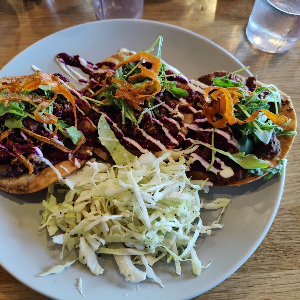 WeldWerks Brewing - Black bean and Chorizo tostadas - Breweries Near Me - Greeley, Colorado WeldWerks Brewing - Black bean and Chorizo tostadas - Breweries Near Me - Greeley, Colorado