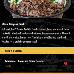 Mad Spicy Steak Bowl