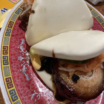 Mecha Noodle Bar - Pork Belly bao buns - Noodles Near Me - Norwalk, Connecticut Mecha Noodle Bar - Pork Belly bao buns - Noodles Near Me - Norwalk, Connecticut