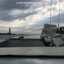 Taken from the covered part looking out