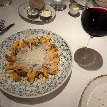 Old Ebbitt Grill - Spicy Sausage Garganelli with gluten free penne - Bars Near Me - Washington, DC, District of Columbia Old Ebbitt Grill - Spicy Sausage Garganelli with gluten free penne - Bars Near Me - Washington, DC, District of Columbia