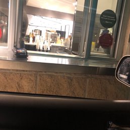 The drive thru The drive thru