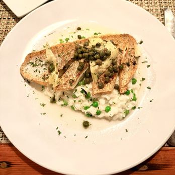 The Market Cafe At Michael Anthony's - Pan Seared Red Fish with Artichoke Risotto - Italian Near Me - Hilton Head, South Carolina The Market Cafe At Michael Anthony's - Pan Seared Red Fish with Artichoke Risotto - Italian Near Me - Hilton Head, South Carolina