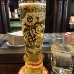 James Joyce - Peroni beer