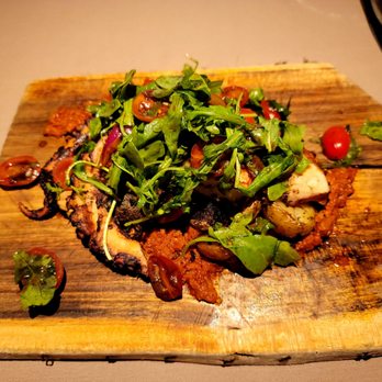 Tarpy's - Grilled octopus on a pistachio sauce - New American Near Me - Monterey, California Tarpy's - Grilled octopus on a pistachio sauce - New American Near Me - Monterey, California