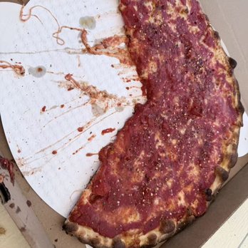 Pedroso's Pizza - Jersey Tomato Pie with extra cheese and extra sauce. - Pizza Near Me - Austin, Texas Pedroso's Pizza - Jersey Tomato Pie with extra cheese and extra sauce. - Pizza Near Me - Austin, Texas