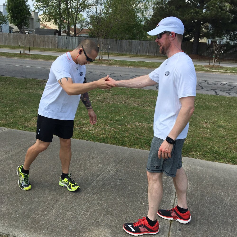 Salem Middle School - The hand off from Mike to Paul! - Middle Schools & High Schools Near Me - Virginia Beach, Virginia
