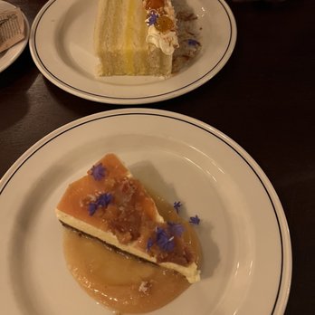 Gage & Tollner - Coconut layer cake and chevre cheesecake - American Near Me - Brooklyn, New York Gage & Tollner - Coconut layer cake and chevre cheesecake - American Near Me - Brooklyn, New York